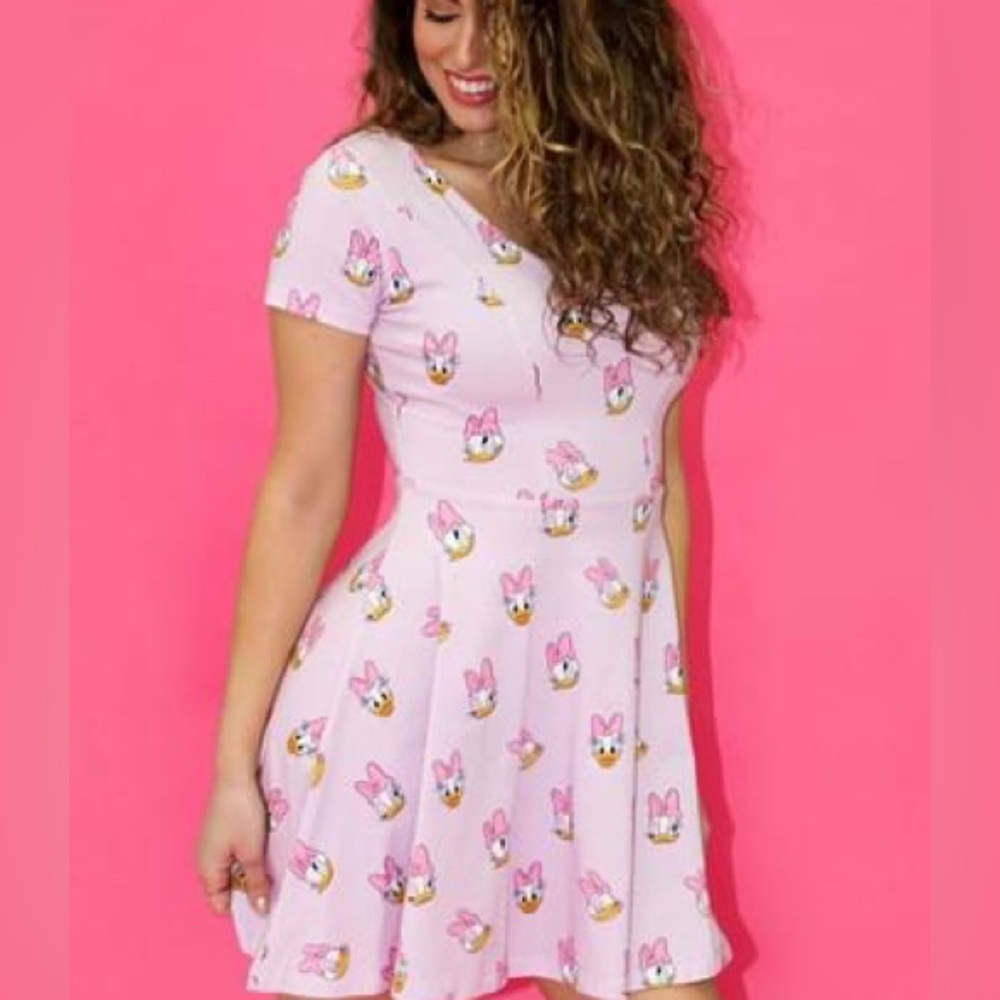 Disney Daisy Duck Vneck dress